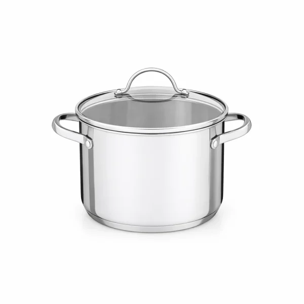 قابلمه استیل 24CM عمیق ترامونتینا
